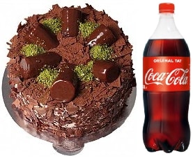 4-6 Kişilik Çikolatalı Muzlu Pasta Hızlı