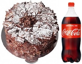 4-6 Kişilik Parça Çikolatalı Pasta Kaliteli