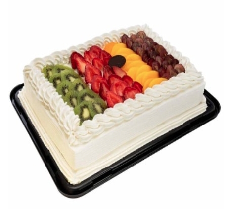 50 Kişilik Karışık Meyveli Pasta Hızlı